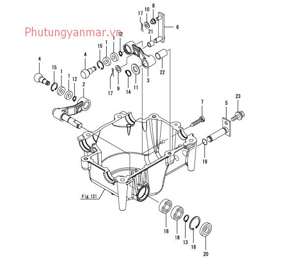 Vỏ hệ thống lái 3